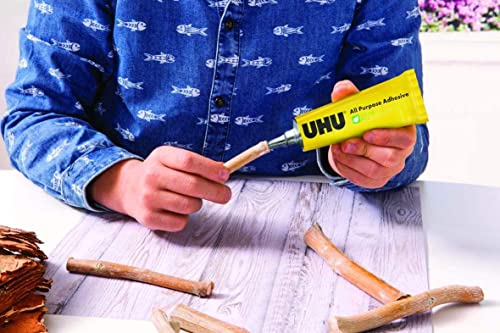 UHU All Purpose Adhesive 35ml Solvent Free (Pack of 3)