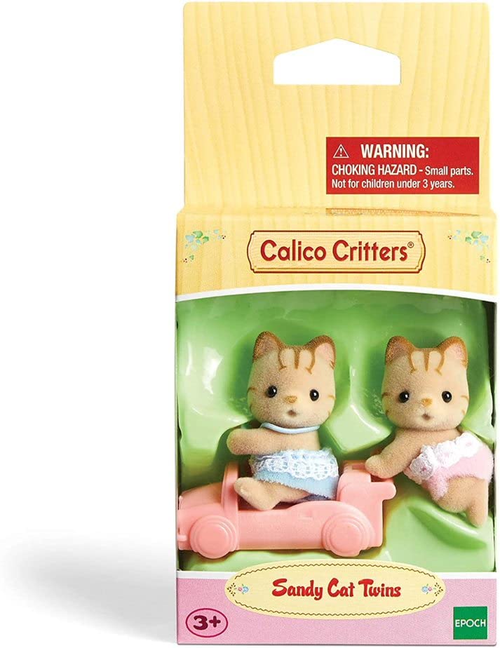 Calico Critters Sandy Cat Twins - style: Sandy Cat Twins