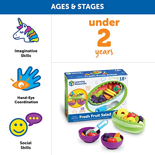 Learning Resources New Sprouts Fresh Fruit Salad Set - style: Kids