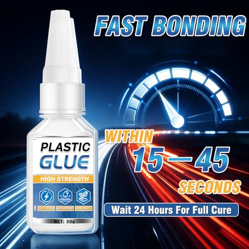 Plastic Glue for Models & Miniatures, Strong Bond, 60g Total (2×30g)