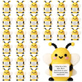 Gejoy 25 Pcs Mini Rubber Bee Toys Positive Mini Bees Figures - style: Bee