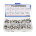 #4-40 UNC 304 Stainless Steel Knurled Hex Socket Cap Screw & Nut Kit - size: #4-40UNC