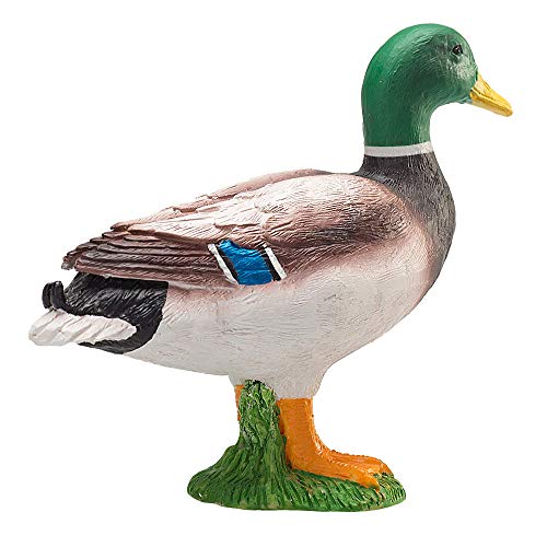 MOJO – Mallard Duck | Hand-Painted Toy Figure | Farm Animals Collection | True to Life & Highly Detailed | Designed in UK