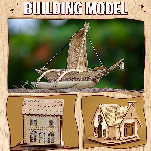 Riakrum Basswood Sheets Plywood Board Unfinished Wood Boards for Crafts for DIY Laser Projects Architectural Mini House Building Hobby Model Making (12 x 18 x 1/8 Inch,36) - size: 12 x 18 x 1/8 Inch