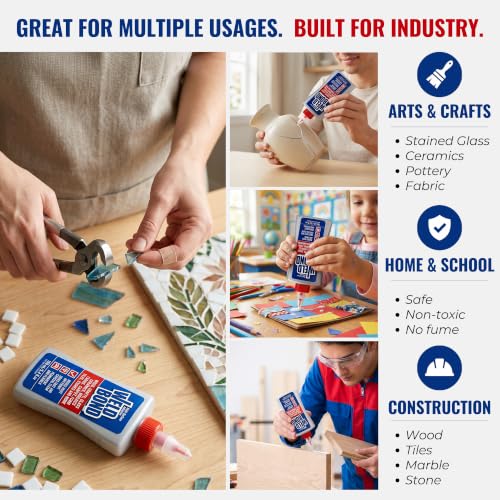 Weldbond Multi-Surface Glue Non Toxic for Mosaic Wood Ceramic Craft 5.4oz - size: 1 pack