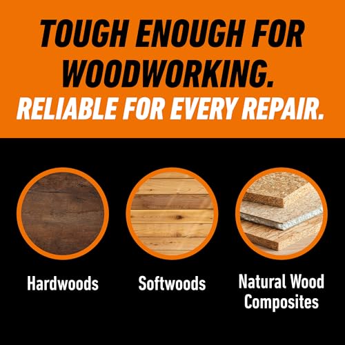 Gorilla Ultimate Waterproof Wood Glue, Natural Color, 18 oz, 2-Pack - size: 18oz, style: 2 Pack Bottle