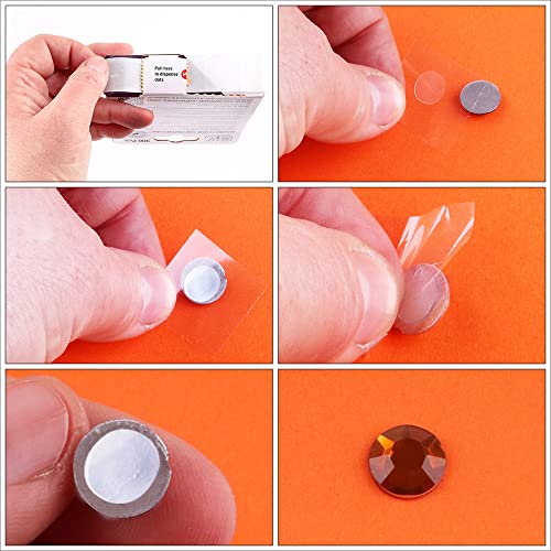 3L Scrapbook Adhesives Permanent Dodz, Small, 1/4-Inch, 300/Pack, Clear - style: Small