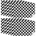 Flutesan 12 Pcs Miniature Dollhouse Wallpaper, Check Pattern - style: Check Pattern