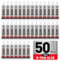50 PCS 15ml B7000 Rhinestone Glue Clear, Bedazzling Glue for Craft, Jewelry - size: 15ml 50pcs
