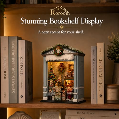 Roroom Book Nook Kit for Adults, Joyful Gatherings House Building Kit - color: Joyful Gatherings