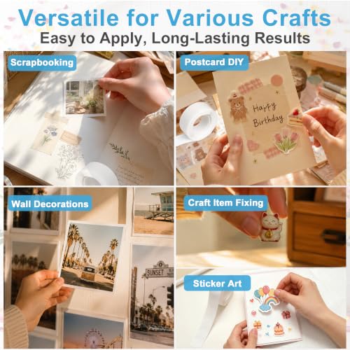 1500 PCS Glue Dots, Sticky Dots, Glue Dots Double Sided, for Balloons Craft
