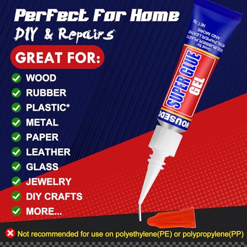 36 x 3g Super Glue Gel, Quick Dry, Thick Formula, All-Purpose Instant Bond - size: Gel