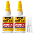 Thick Super Glue 60g(2.12 oz) Gap Filling CA Glue for Wood Ceramic Plastic - size: 2oz, style: Thick