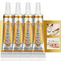 B7000 Jewelry Metal Glue with Precision Tips, Upgrade Clear B-7000 Glues Paste Transparent Liquid Fusion Fabric Glue for Phone Repair, Glass, Wooden, Rhinestone Jewelry Crafts, DIY Tumblers (4 x15ML) - color: 4 x15ML/ 0.5fl oz