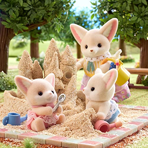 Calico Critters - Fennec Fox Twins - Collectible Dollhouse Dolls - style: Woodland/Forest