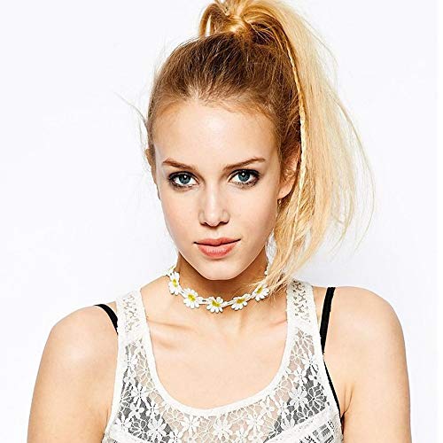 Honbay 5 Yards Decorating Lace Embroidered Trim Ribbons for Sewing or Craft Decoration (Daisy) - color: Daisy