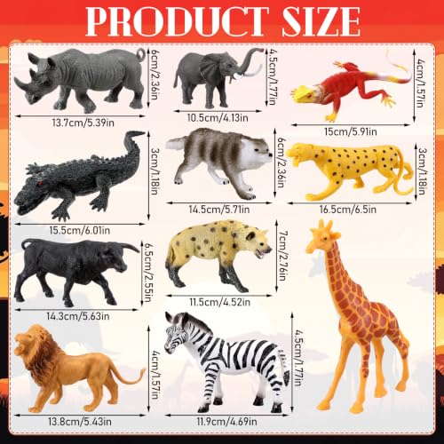 Teyva Daily 48 Pcs Grassland Diorama Kit Habitat Project Box Set Grassland - color: Grassland