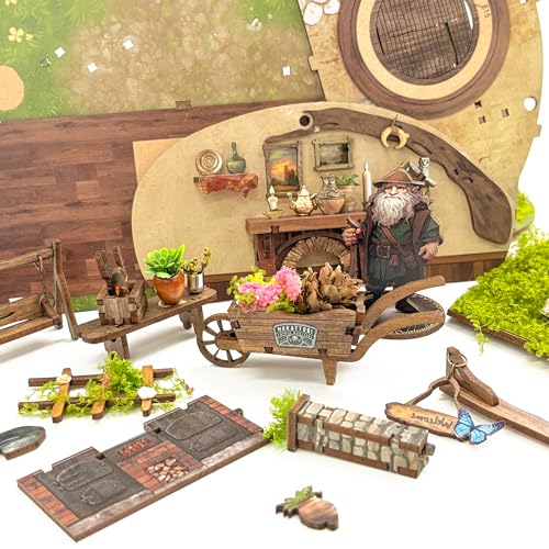 DIY Miniature House Kit Forest-Themed Mini House Building Kit - color: The Magic Ring House
