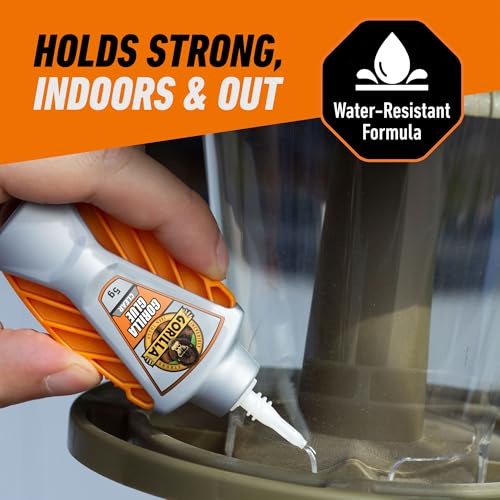 Gorilla Micro Precise Clear Glue, All Purpose, Polyurethane, 5g, 2-Pack - size: 0.13 Fl Oz, style: Micro Precise 2 Pack