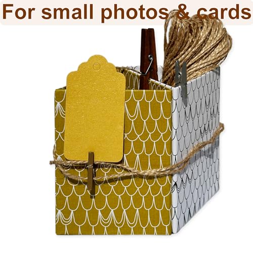 LWR CRAFTS Wooden Mini Clothespins 100 Per Pack 1" 2.5cm (Golden) - color: Golden