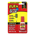 Flex Super Glue Liquid, 10 Gram Brush-On Bottle, 1-Pack, Clear, Instant Bond, Quick Dry, Cyanoacrylate Adhesive, Precision Brush for Wood, Metal, Plastic, Crafts, Ceramic, and Toy Repairs - size: 1-Pack, style: Liquid 10 Gram Brush Top