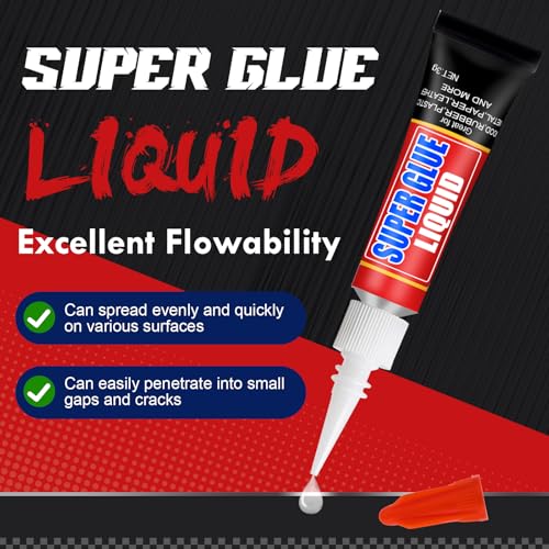 36 X 3g Super Glue Liquid, Quick Dry,Thin Formula, All-Purpose Instant Bond - size: Liquid