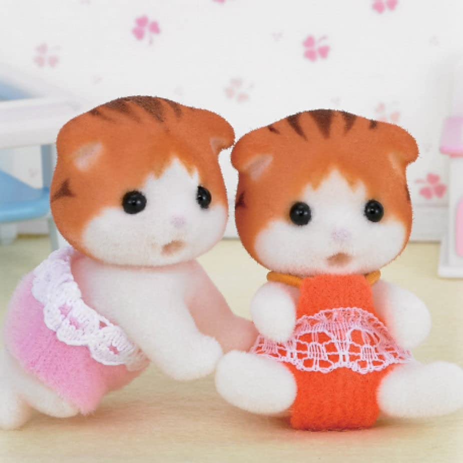 Calico Critters Maple Cat Twins - style: Maple Cat Twins