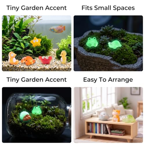Zerobe Mini Resin Ocean Animals: 60Pcs Tiny Sea Creature Figurine Set - color: Ocean