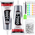 B7000 Rhinestones Glue for Crafts, 2pcs 130ML Glue of Diamond Jewelry - color: 2x130 ml / 4.4 oz