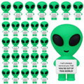 Gejoy 25 Pcs Mini Rubber Alien Toys Positive Mini Aliens Figures - style: Alien