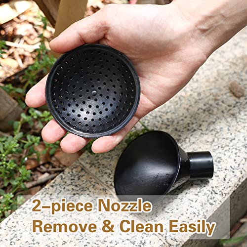 Small Watering Can for Indoor Plants with Lid & Long Spout, Drip-Free, 3L - size: 3L