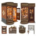 Book Nook Kit DIY Miniature House 3D Wooden Puzzle - Magic Wand Shop - color: Magic Wand Shop