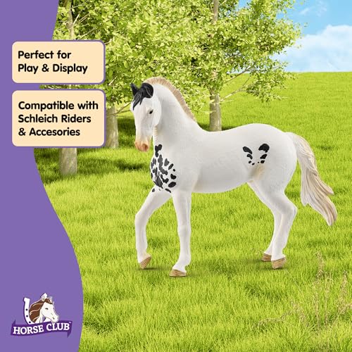 Schleich Horse Club - Marwari Stallion Toy Figurine - Kids Ages 5+ | 14898 - style: Marwari Stallion
