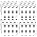 Flutesan 12 Pcs Miniature Dollhouse Wallpaper, Diamond Shape - style: Diamond Shape