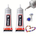 B-7000 Adhesive Multi-Function Glues,Super Glue Suitable for Phone Screen Repair,Wooden,Jewelery,1 Pack (15ML*2)