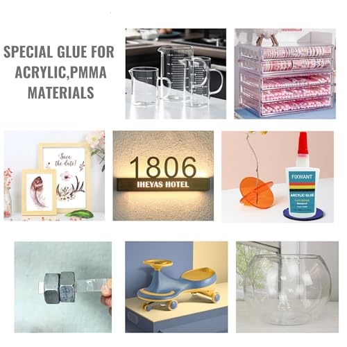 Transparent Strong Instant Acrylic Glue PMMA Adhesive Fast Drying Glue 30ML/1.01 fl.oz (1)