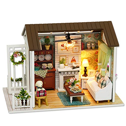 DIY Miniature House Kit with Furniture for Kids Teens Adults Aged 14+