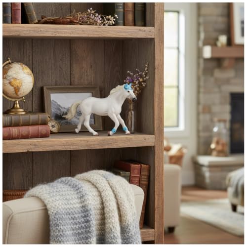 Horse Toy Figure, Realistic Hand-Painted for Girls Boys, Ages 3-15