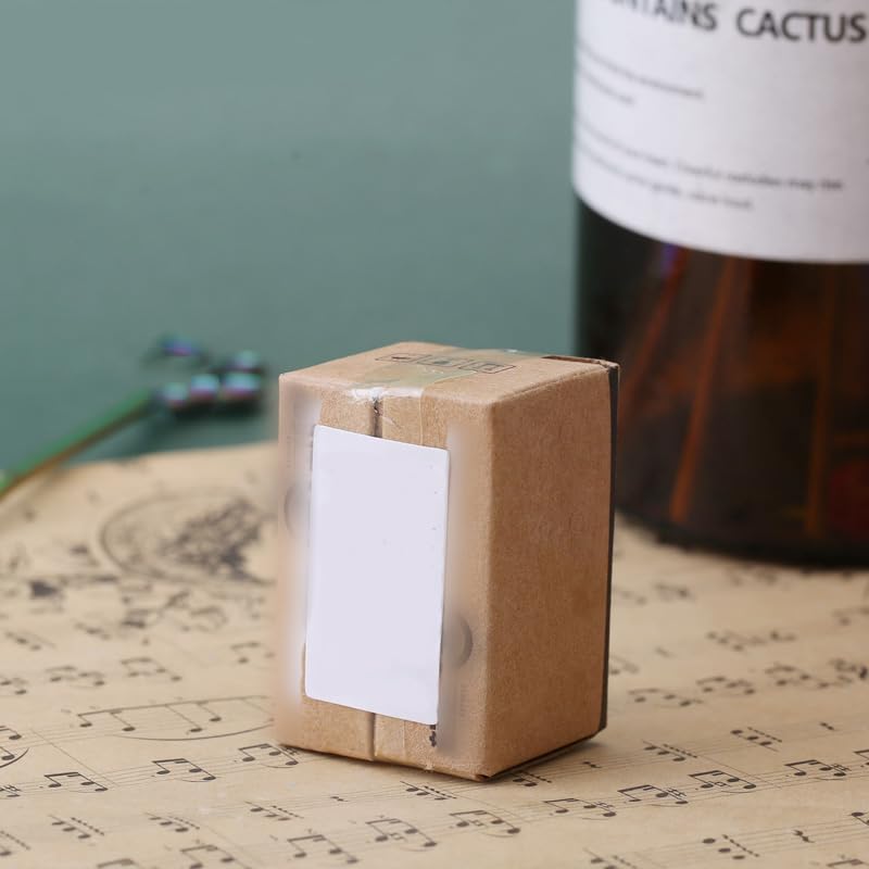 5Pcs Random Creative Small Mini Express Box + Mini Bottles Creative Micro Bottle Mini Express Food Surprise Resin Ornament Mini Express Box Beverage Bottle Gift