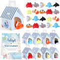 Blueweenly 73 Pcs Adopt a Sea Animal Theme Party Favors Set Plush Marine - style: Marine Animals