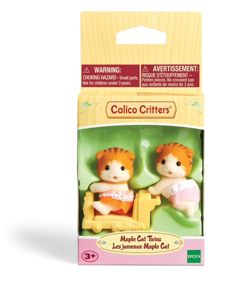 Calico Critters Maple Cat Twins - style: Maple Cat Twins