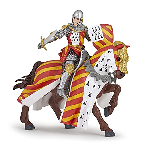 Papo - Realistic Tournament Horse Figure Toy for Kids - Ages 3+ - Fantasy & Medieval Collection - Creative Play Knights - Gift Idea Toy for Girls and Boys - 5.7 in X 2.4 in X 3.7 in