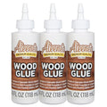Aleene's DIY Wood Glue, Sandable, Stainable, Paintable Wood Bond, Permanent Hold, Nontoxic, Fast Drying, 4 fl oz 3-Pack - size: 4 fl oz - 3 Pack