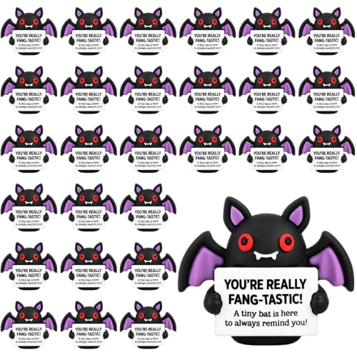 Gejoy 25 Pcs Mini Rubber Bat Toys Positive Mini Bats Figures - style: Bat