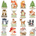 16 Pcs Woodland Animals Table Centerpieces Baby Shower Decoration