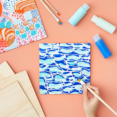 Bright Creations Wood Squares - 8-Pack, 8 x 8 in, 1/8 in Thick Basswood Plywood - Unfinished Thin Wooden Panels for DIY Crafts, Laser Cutting & Craft Paint - size: 1/8 inch
