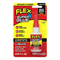 Flex Super Glue Liquid Instant Bond Adhesive, Clear, 20g Bottle, 1-Pack