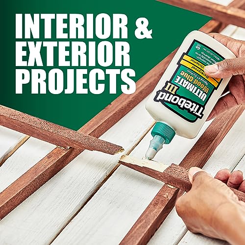 Titebond III Ultimate Wood Glue, 16-Ounces #1414 - size: 16 Fluid Ounce