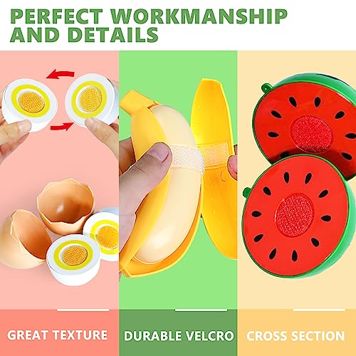 100 Pcs Play Food Set for Kids Kitchen, Pretend Food Toy for Toddlers, Play Kitchen Toys Accessories with 2 Baskets, Cutting Fake Food/Fruit/Vegetable, Christmas Birthday Gifts for Boys and Girls - color: Pink