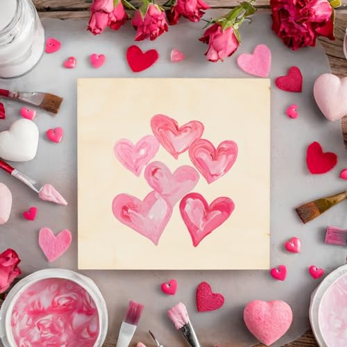 Bright Creations Wood Squares - 8-Pack, 8 x 8 in, 1/8 in Thick Basswood Plywood - Unfinished Thin Wooden Panels for DIY Crafts, Laser Cutting & Craft Paint - size: 1/8 inch